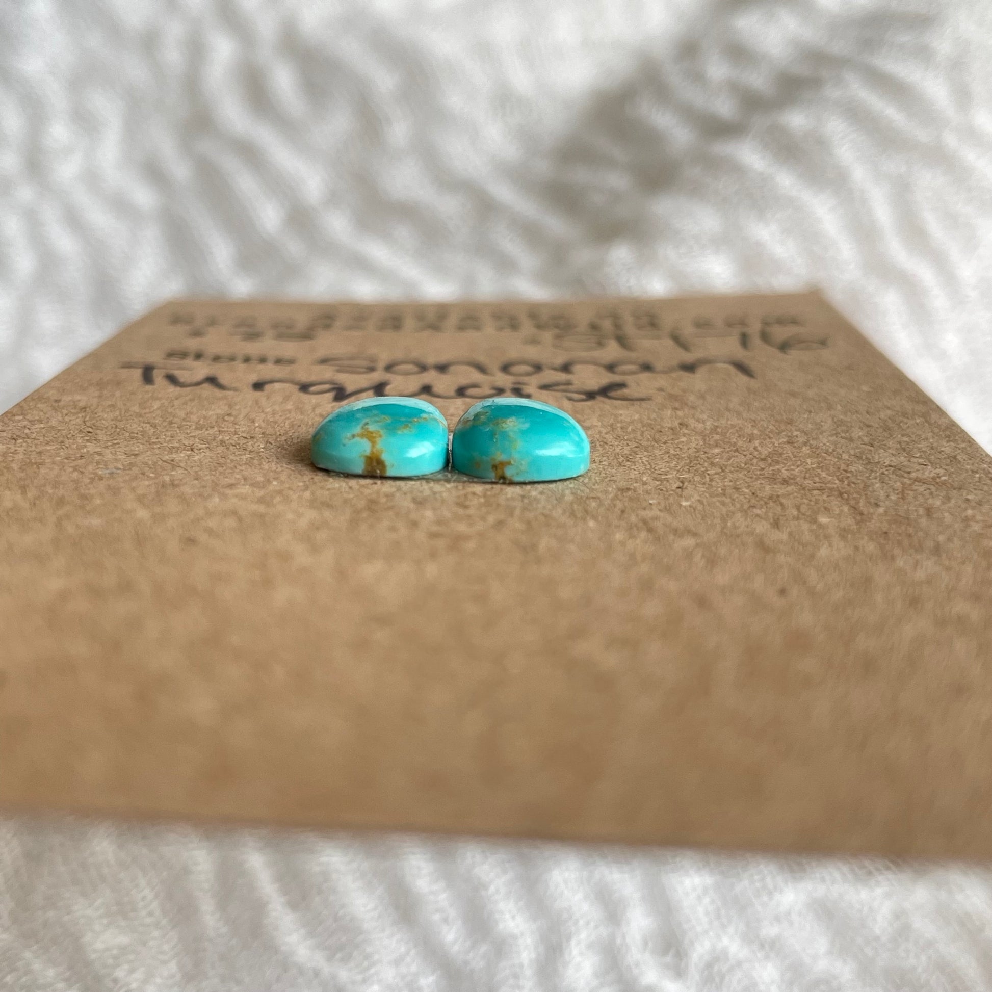 Sonoran Turquoise Cabochon - ST176 EB92AD5C-9B1F-40E4-B399-709DE5FA1204 Brandedandwild.com