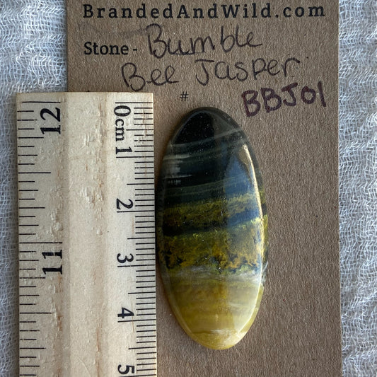 Bumblebee Jasper Cabochon - BBJ01