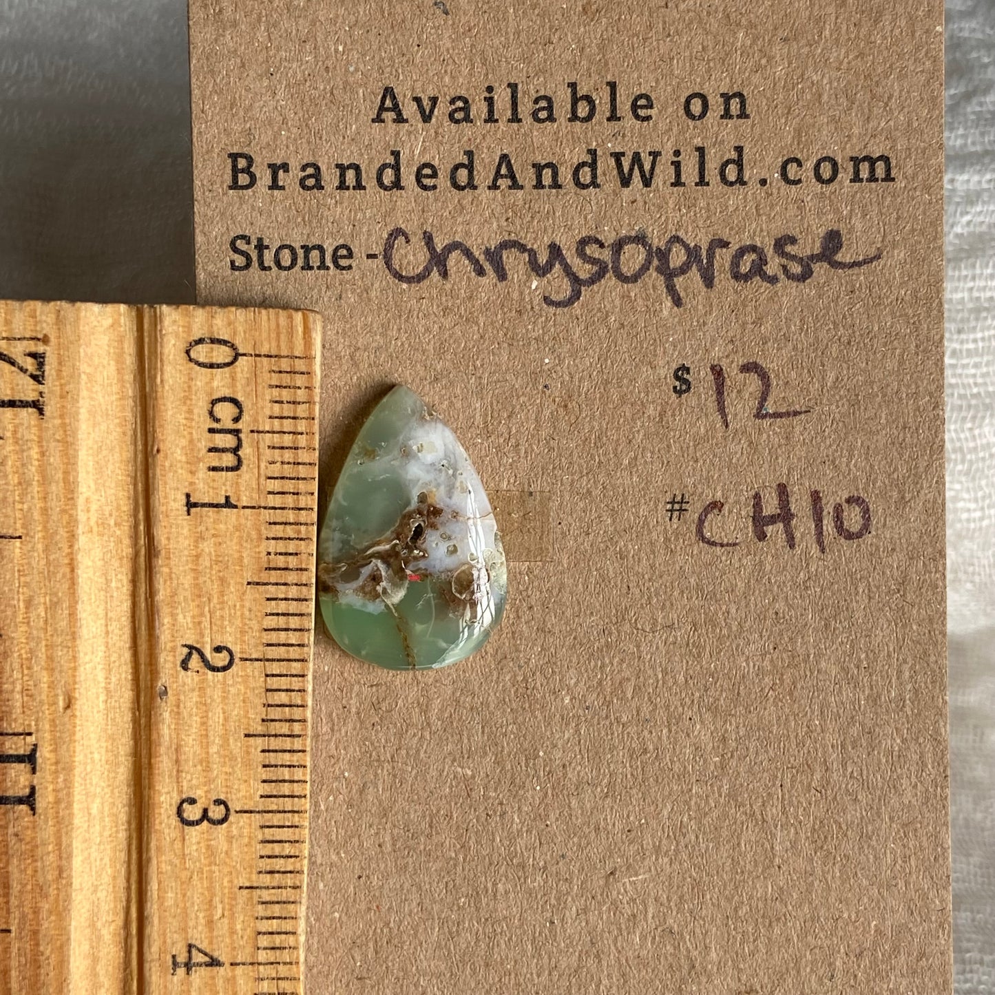 Chrysoprase Cabochon - Ch10