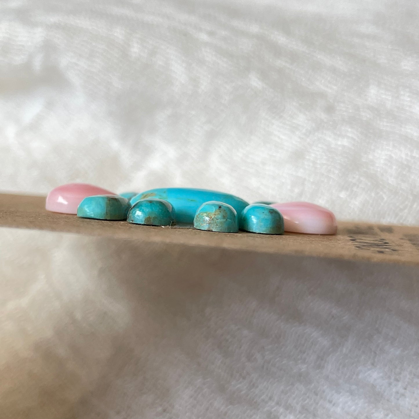 Kingman Turquoise Cabochon - KT102 EC0E6239-C262-4D61-B170-8A1E6464A8EA Brandedandwild.com