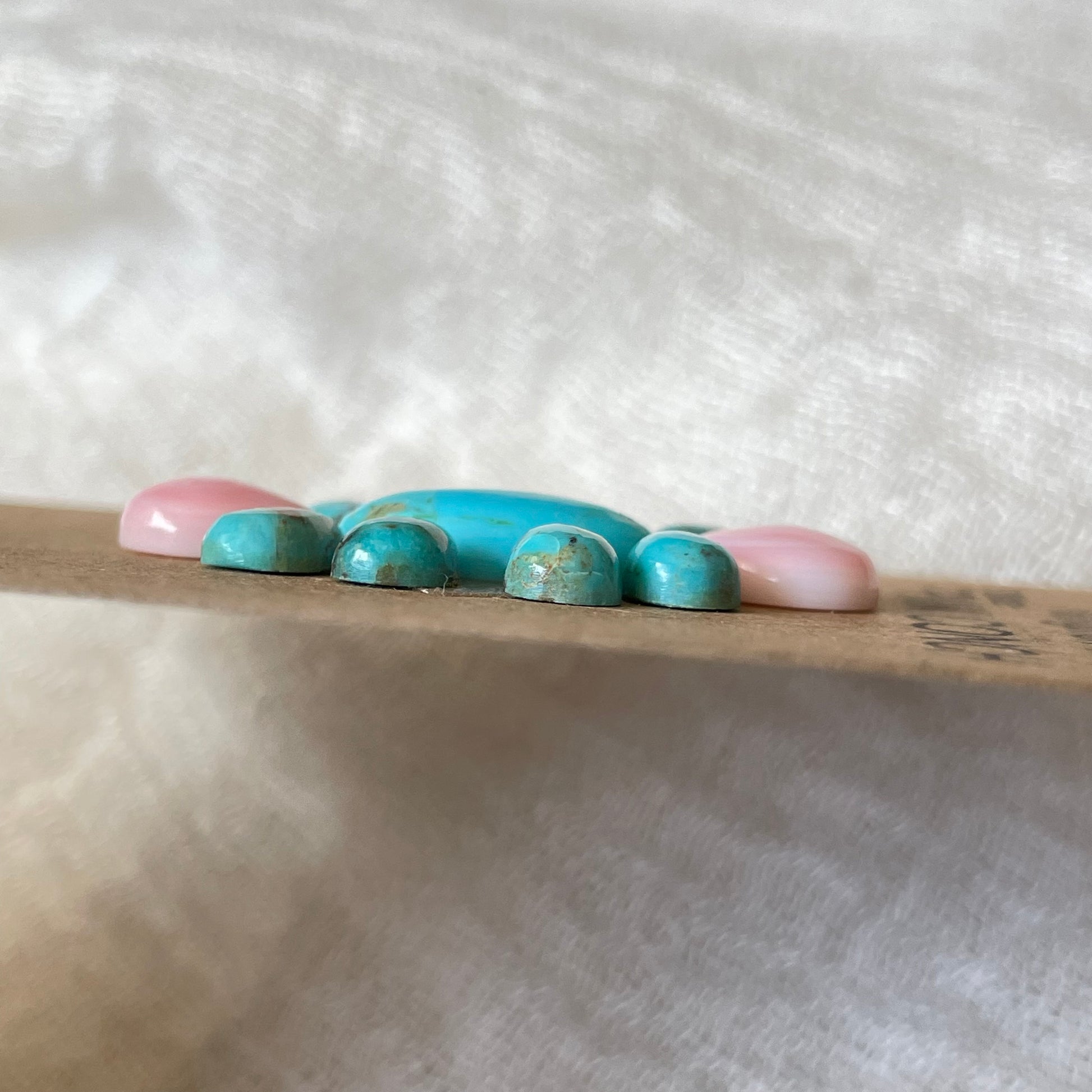 Kingman Turquoise Cabochon - KT102 EC0E6239-C262-4D61-B170-8A1E6464A8EA Brandedandwild.com