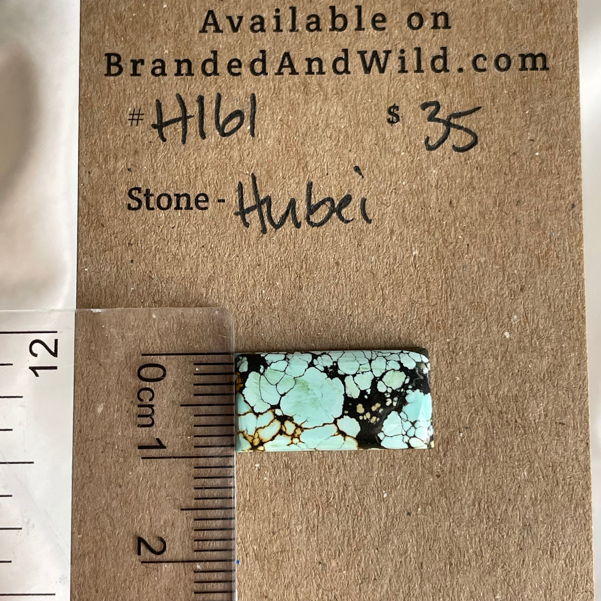 Hubei Turquoise Cabochon - H161 EC16D172-35F3-4B64-A96A-8B7CFF3C1ECC Brandedandwild.com