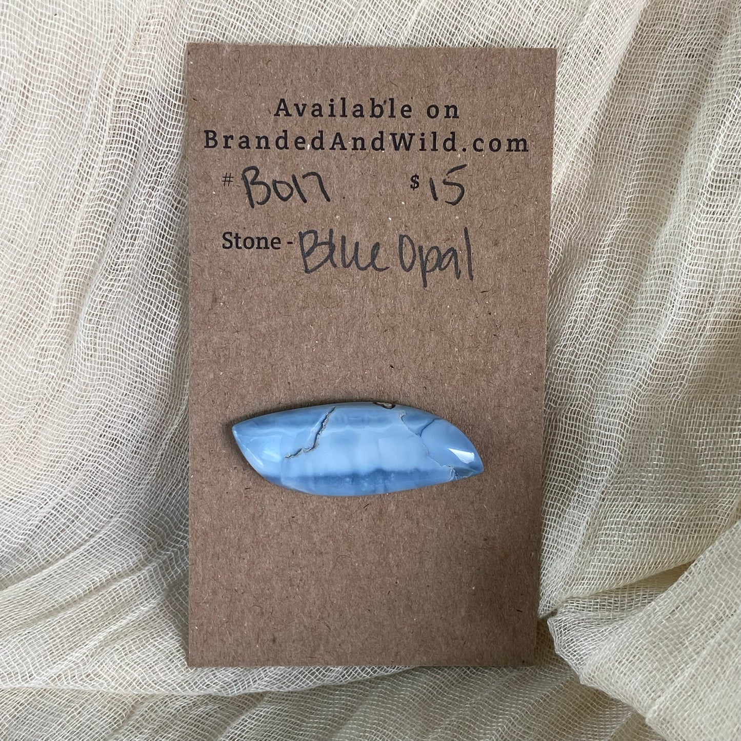 Blue Opal Cabochon - B017