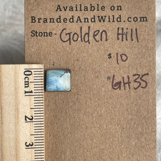 Golden Hill Turquoise Cabochon - GH35