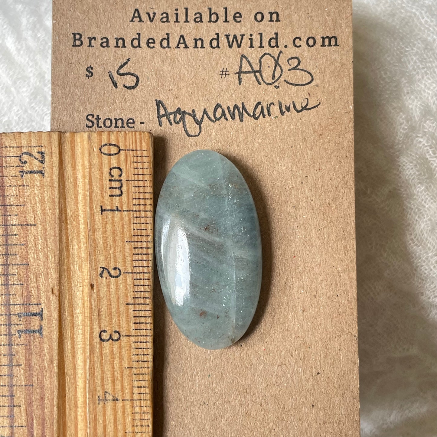Aquamarine Cabochon AQ3 EC556DA4-DF34-4F16-9ECD-58BE810180BC Brandedandwild.com