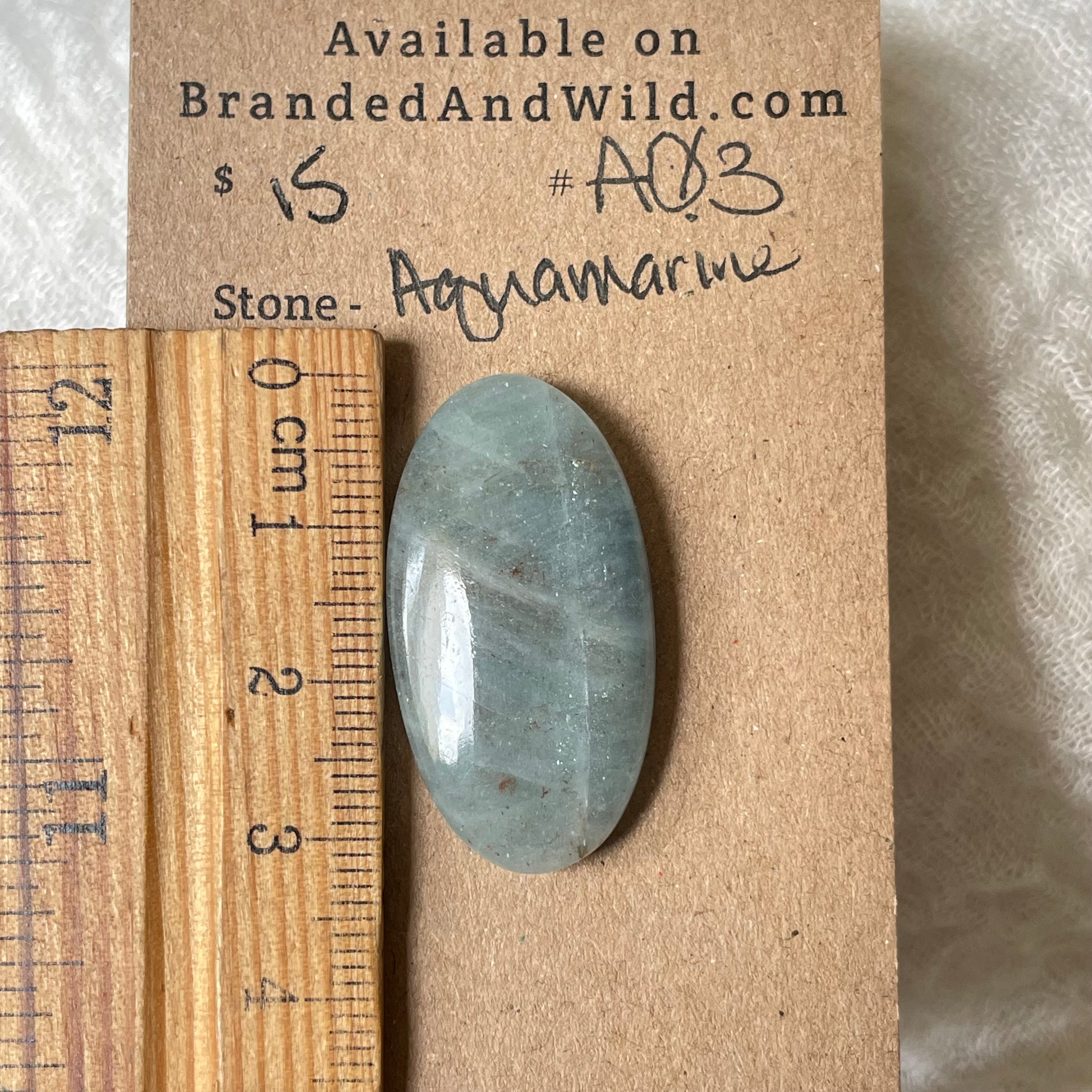 Aquamarine Cabochon AQ3 EC556DA4-DF34-4F16-9ECD-58BE810180BC Brandedandwild.com