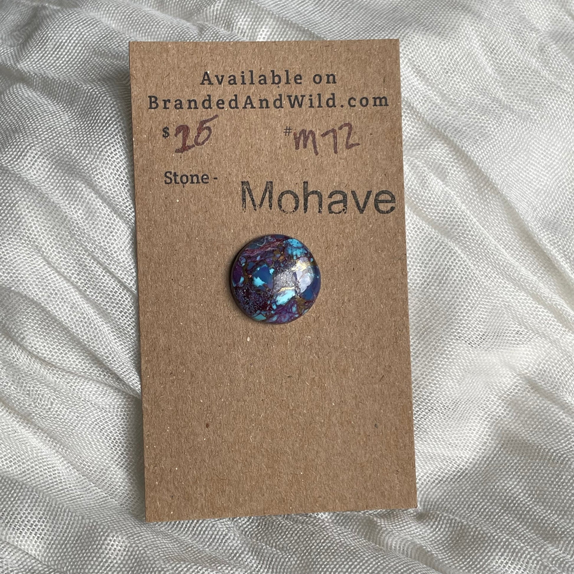 Mohave Cabochon - M72 Cabochon EC7C5BF5-D9D1-4E70-A18E-D48079D31466 Brandedandwild.com