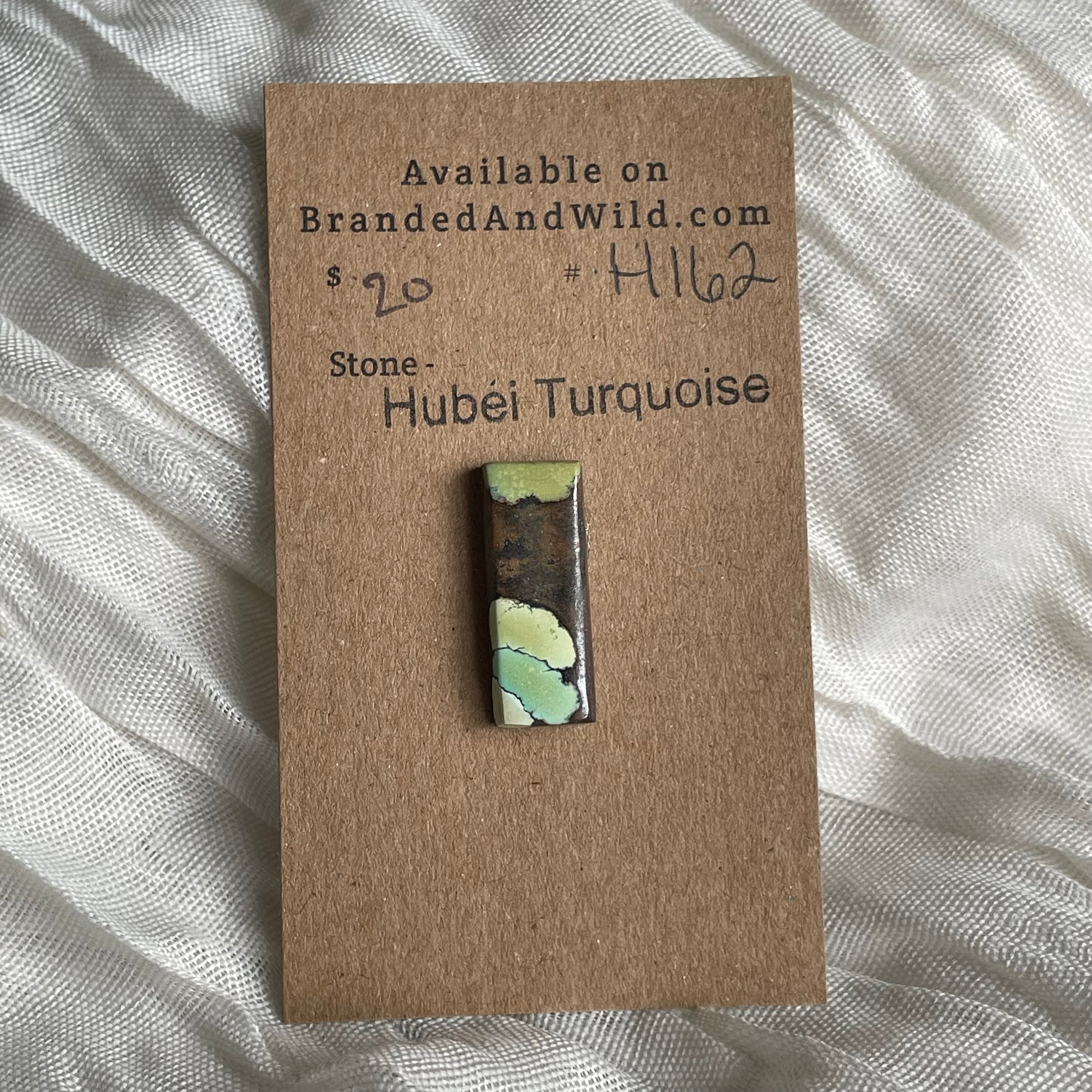 Hubei Turquoise Cabochon - H162 EC7C8022-6314-4C71-BAEF-8357158E3467 Brandedandwild.com