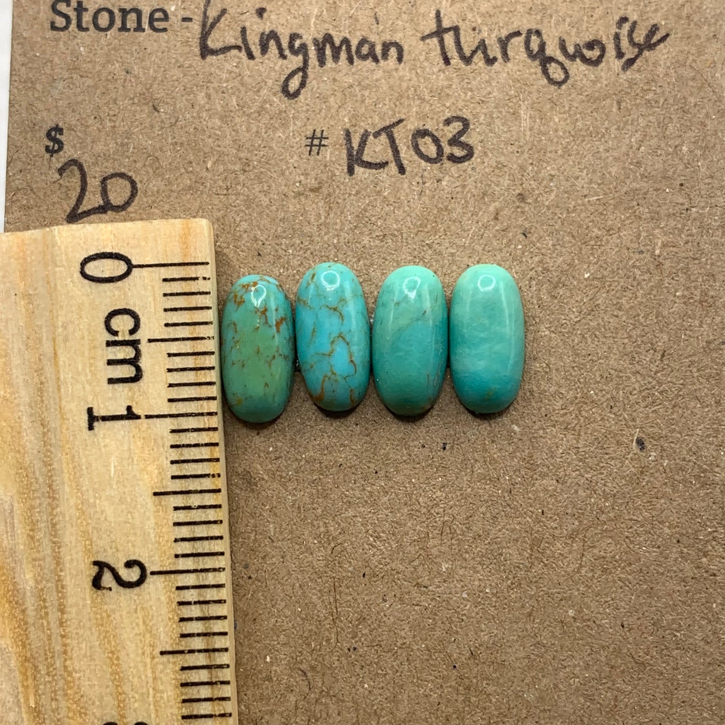 Kingman Turquoise Cabochon - KT03