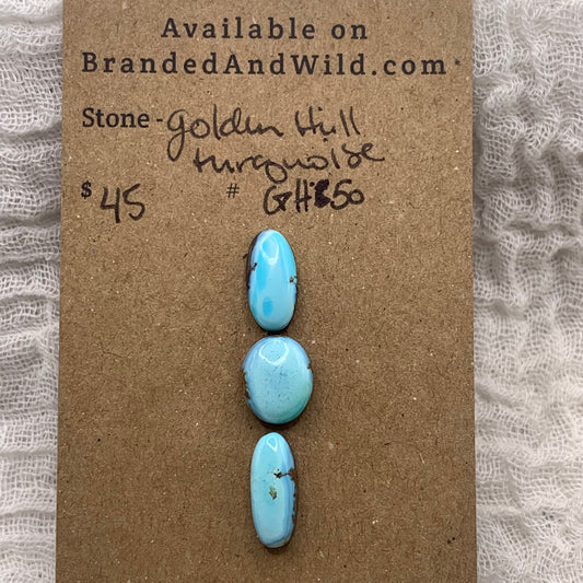 Golden Hill Turquoise Cabochon - GH50