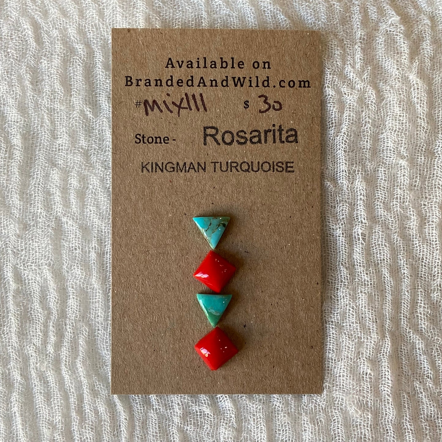 Rosarita / Kingman Cabochon - MIX111