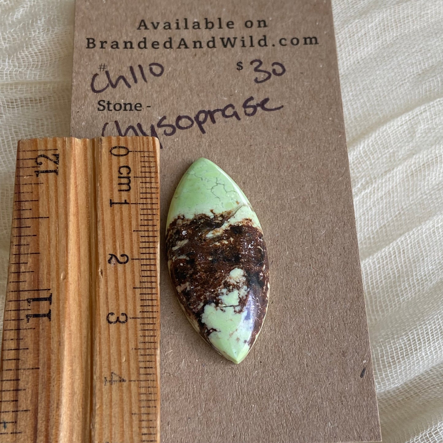 Chrysoprase Cabochon - Ch110