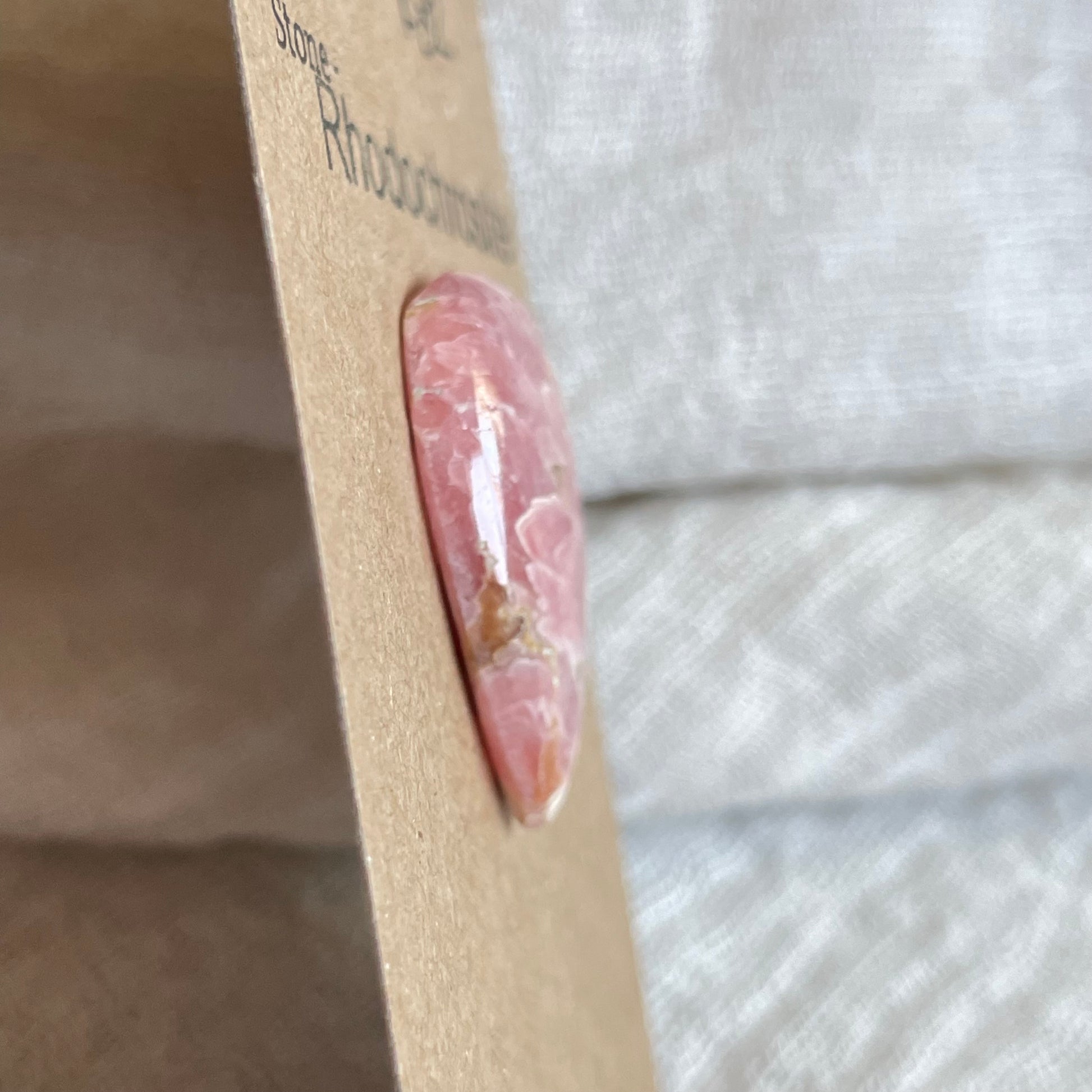 Rhodochrosite Cabochon - R82 ECA633A0-4073-4027-B8CD-234F86DB2211 Brandedandwild.com