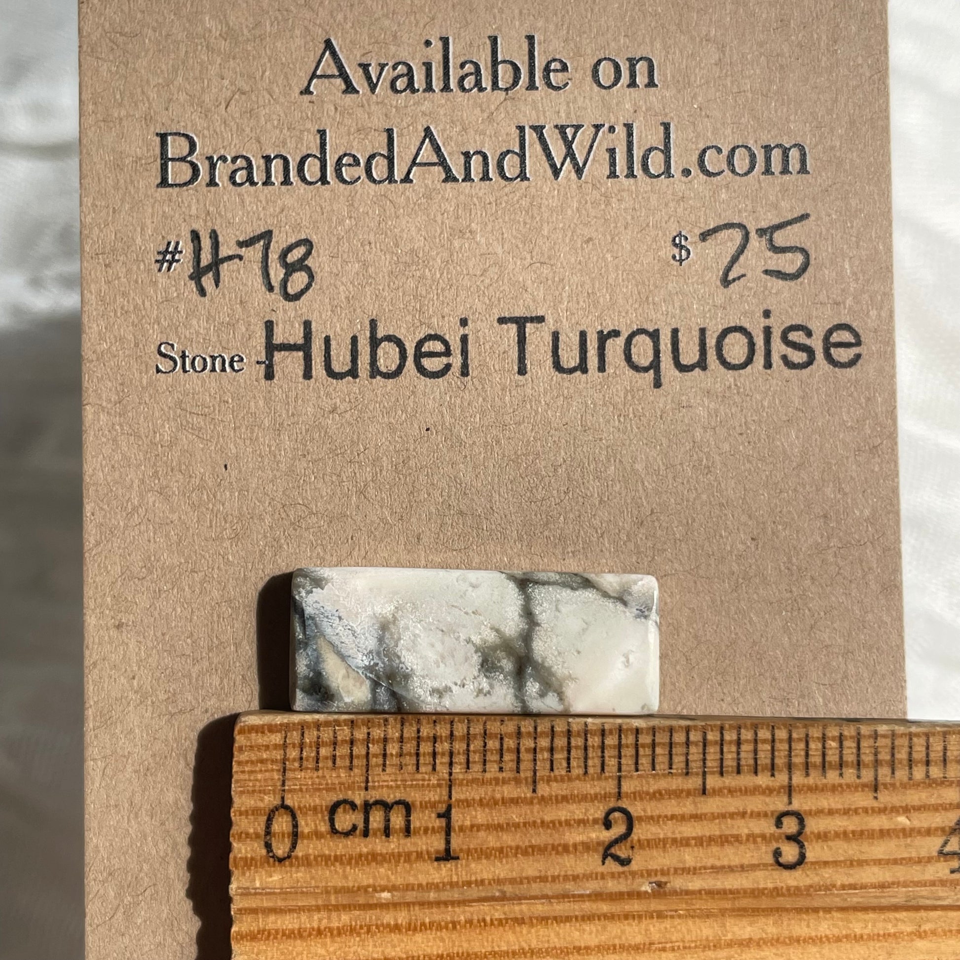 Hubei Turquoise Cabochon - H78 ECBC20E9-37BF-487D-BECA-FC991961F1C0 Brandedandwild.com