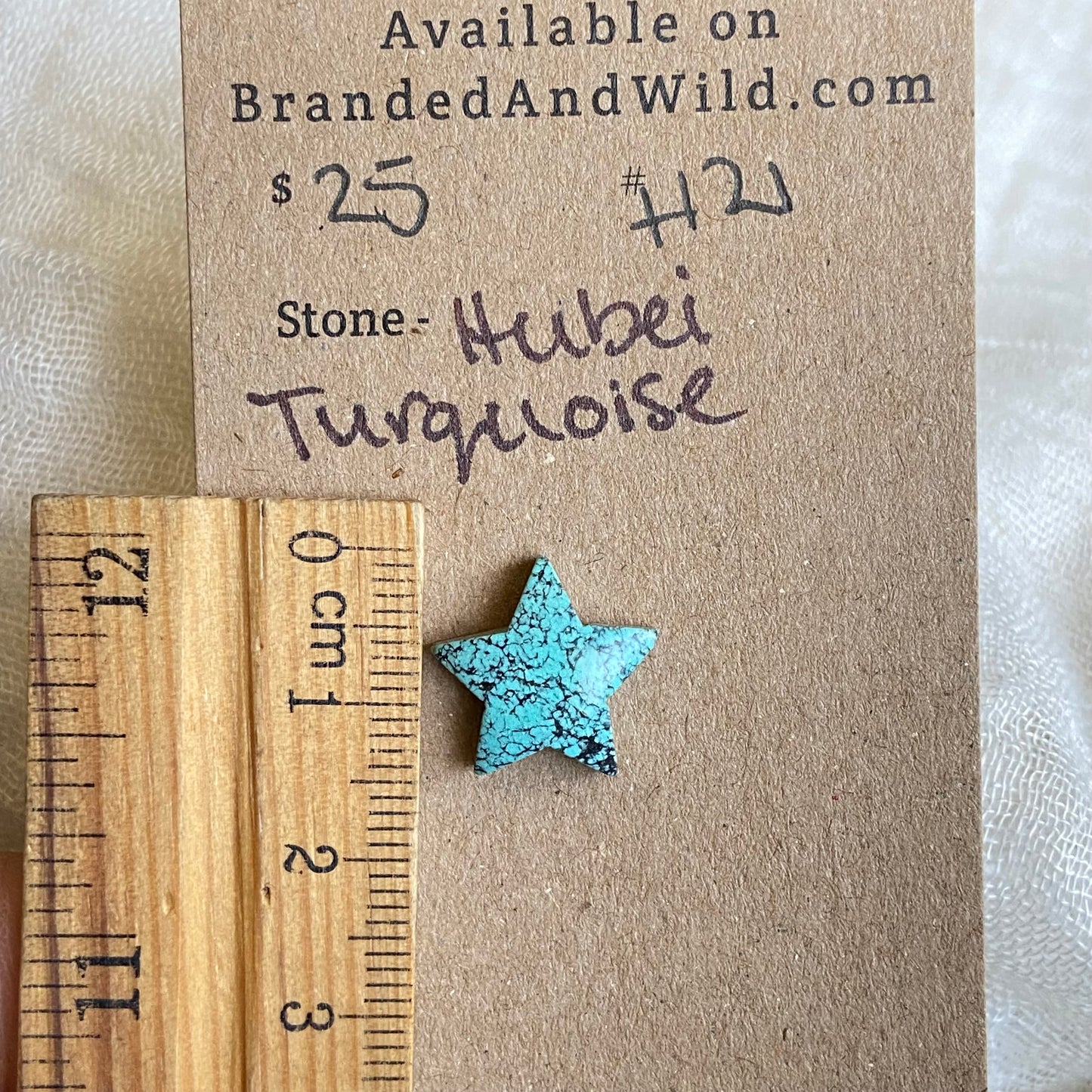 Hubei Turquoise Cabochon - H121 ECC1E0C6-C74B-457A-B230-719FA564911E Brandedandwild.com