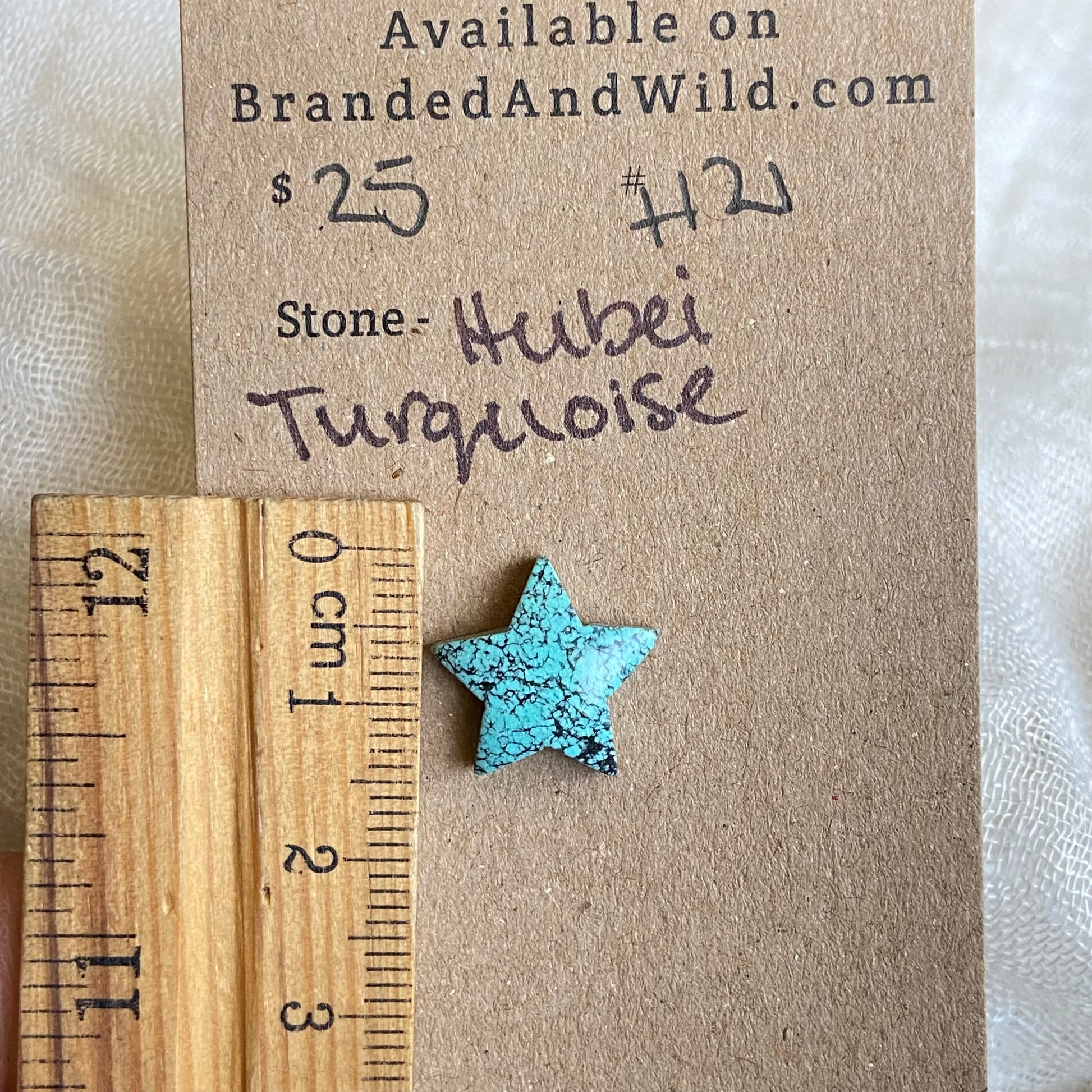Hubei Turquoise Cabochon - H121 ECC1E0C6-C74B-457A-B230-719FA564911E Brandedandwild.com