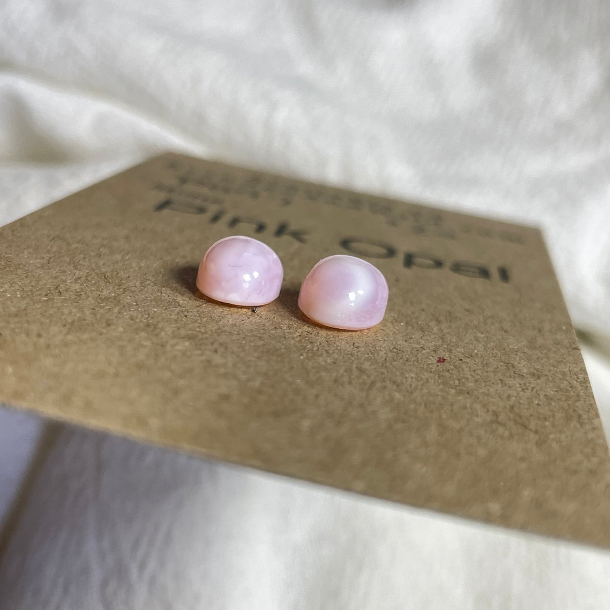 Pink Opal Cabochon - PO97 ECC82EDD-C6D0-4628-9B68-B3FA8DEE3BAD Brandedandwild.com