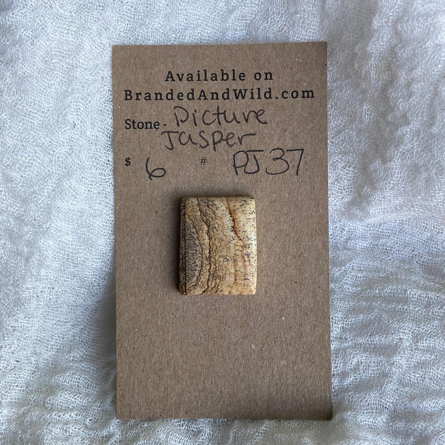 Picture Jasper Cabochon - PJ37