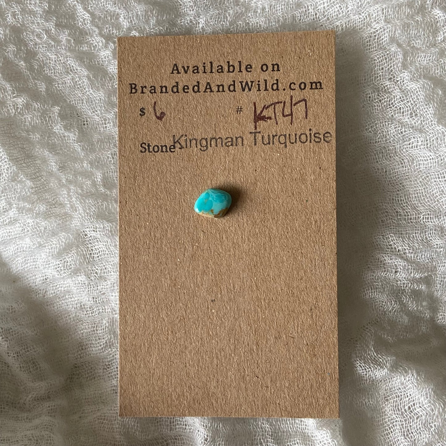 Kingman Turquoise Cabochon - KT47