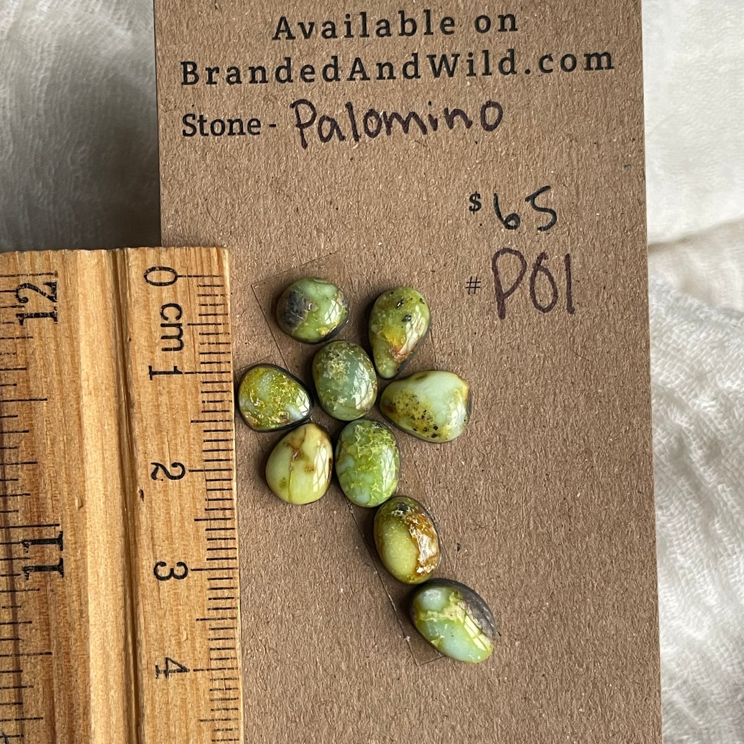 Palomino Cabochon - P01 ED234B68-A8B7-4237-BFFB-4348DE266450 Brandedandwild.com