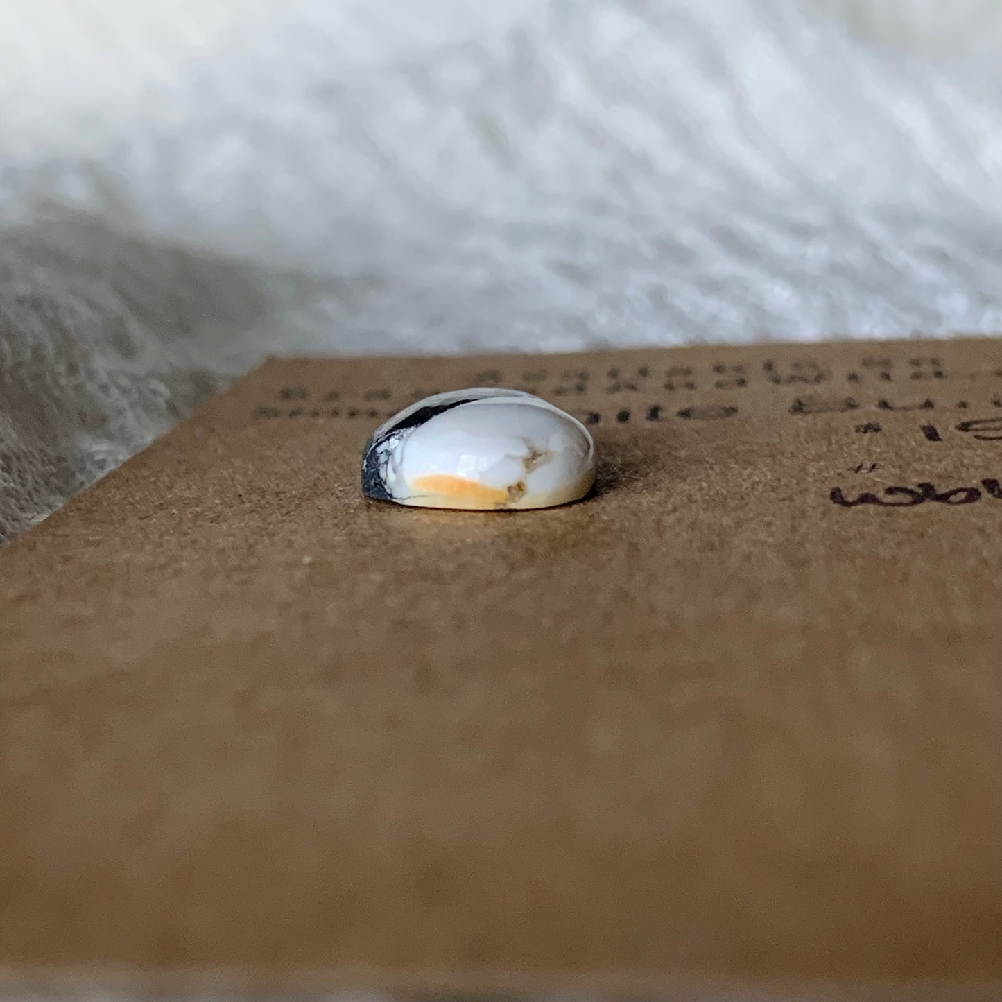 White Buffalo Cabochon - WB110