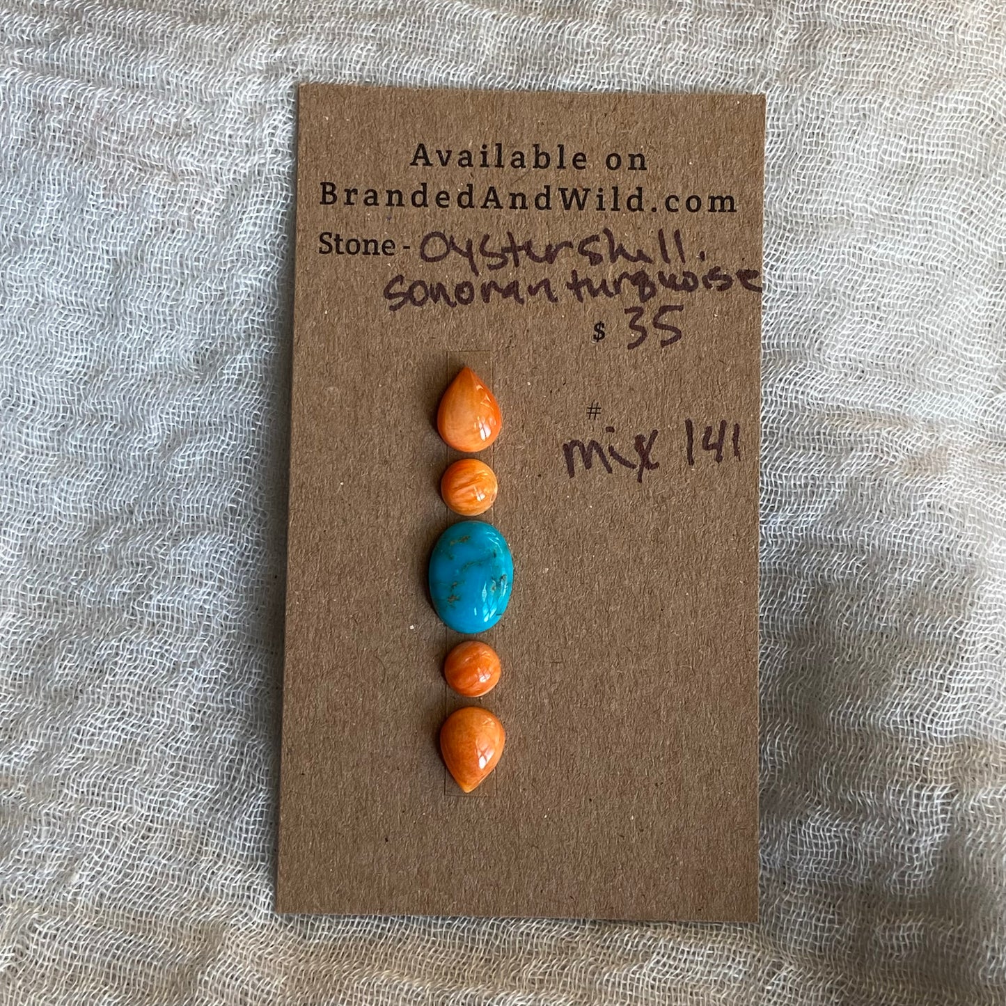 Pink Conch/Hubei Cabochon - Mix141