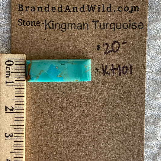 Kingman Turquoise Cabochon - KT101