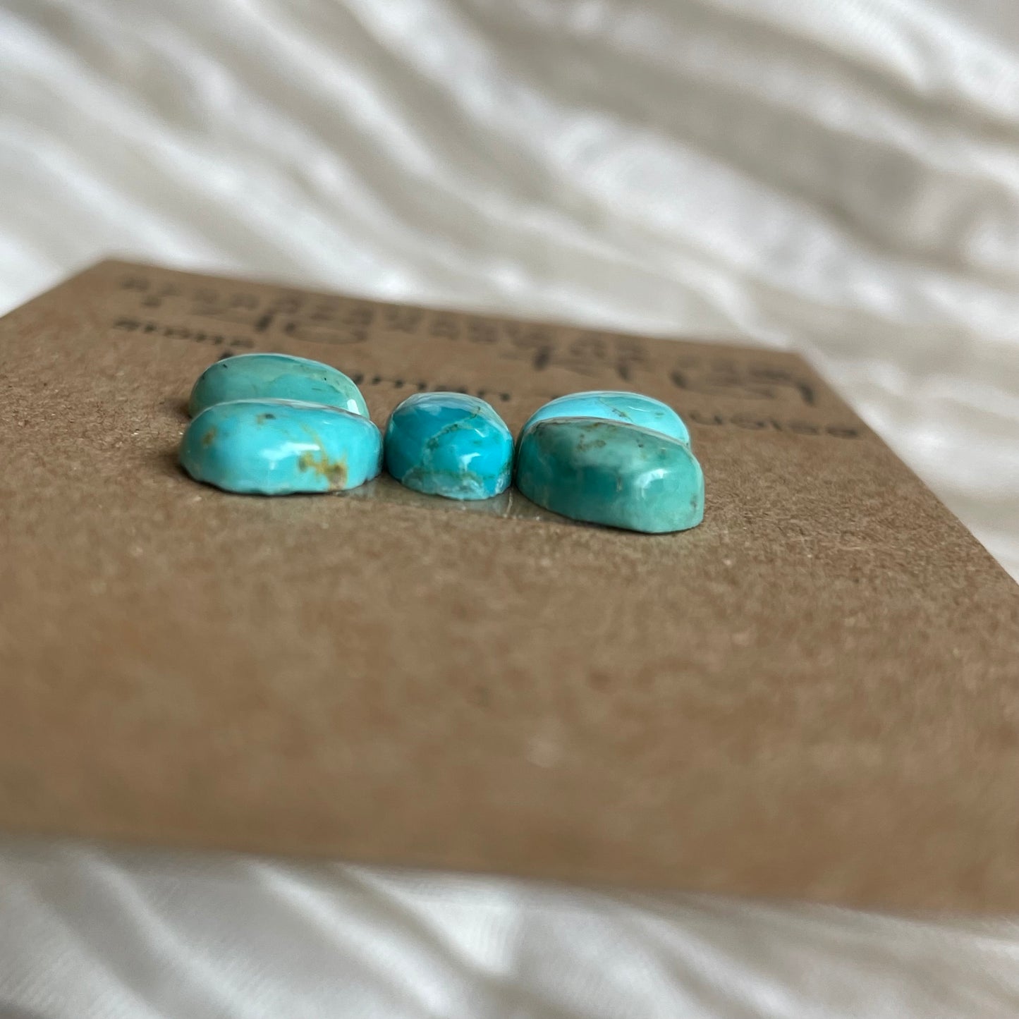 Kingman Turquoise Cabochon - KT137 ED6AC54A-E4AB-4C99-9A15-A8323BFC5EF3 Brandedandwild.com