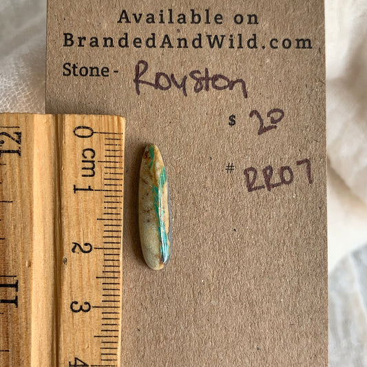 Royston Ribbon Turquoise Cabochon RR07