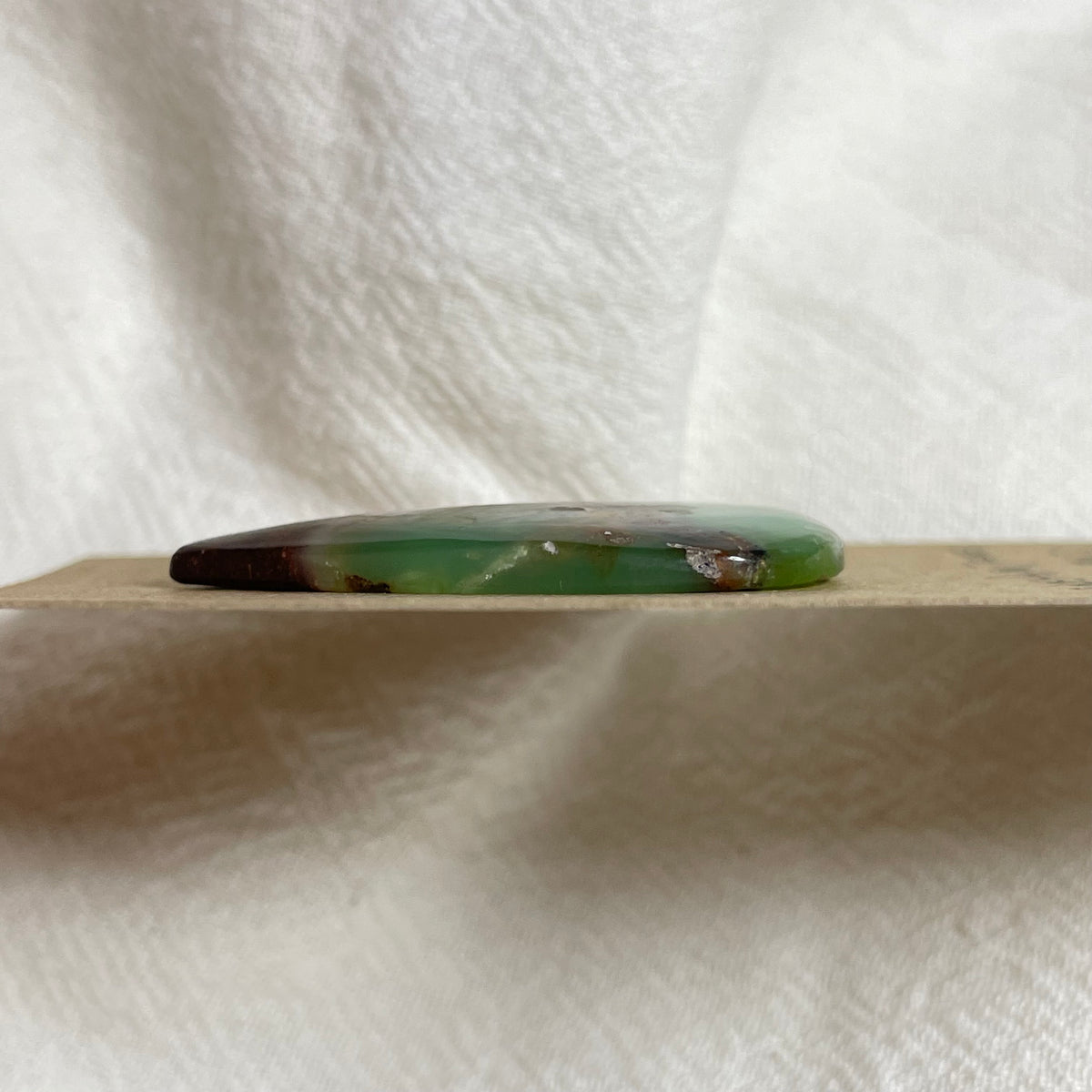 Chrysoprase Cabochon - CH60 EDB50E77-89D7-42B1-AE1C-7181D2B678F5 Brandedandwild.com