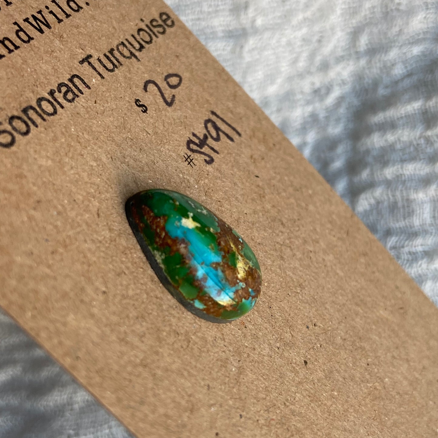 Sonoran Turquoise Cabochon - ST91