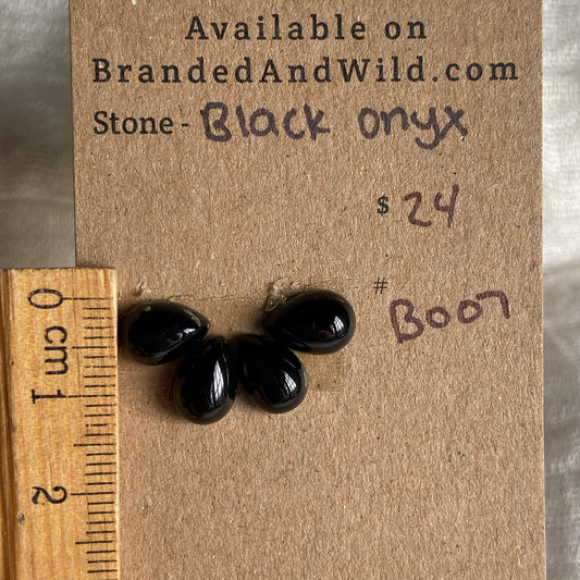 Black Onyx - Cabochon - BO07