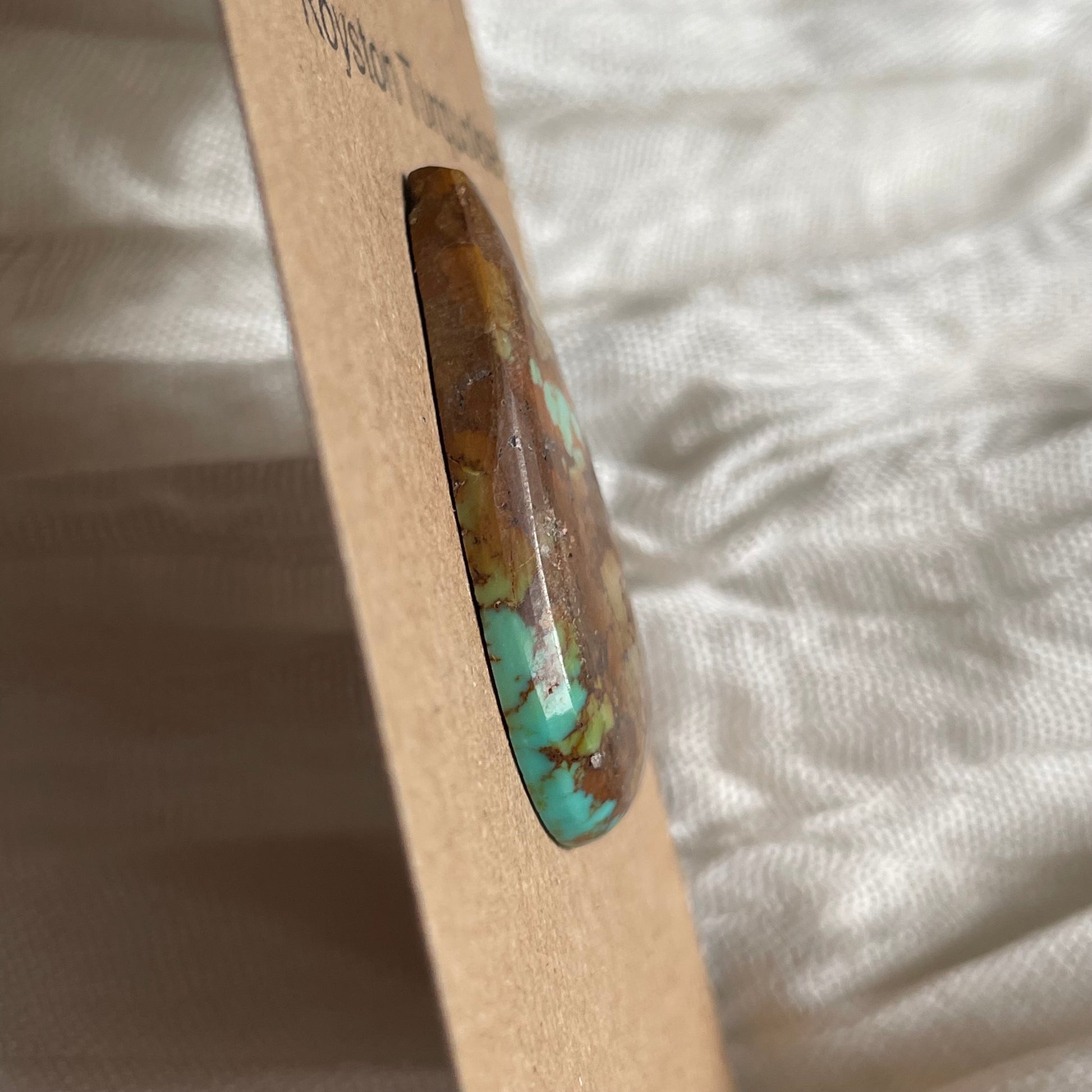 Royston Ribbon Turquoise Cabochon RR34 EDDD7786-D786-471B-BE8C-5D93CCB6D7EC Brandedandwild.com