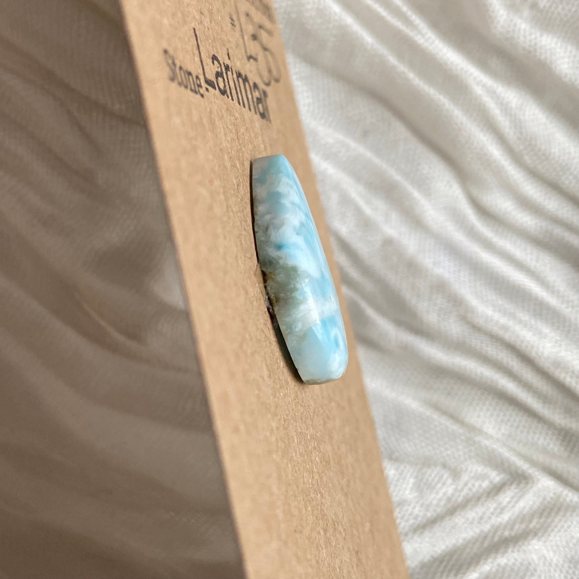 Larimar Cabochon - L35 EDED271D-5508-426B-A226-209AB5CAA906 Brandedandwild.com