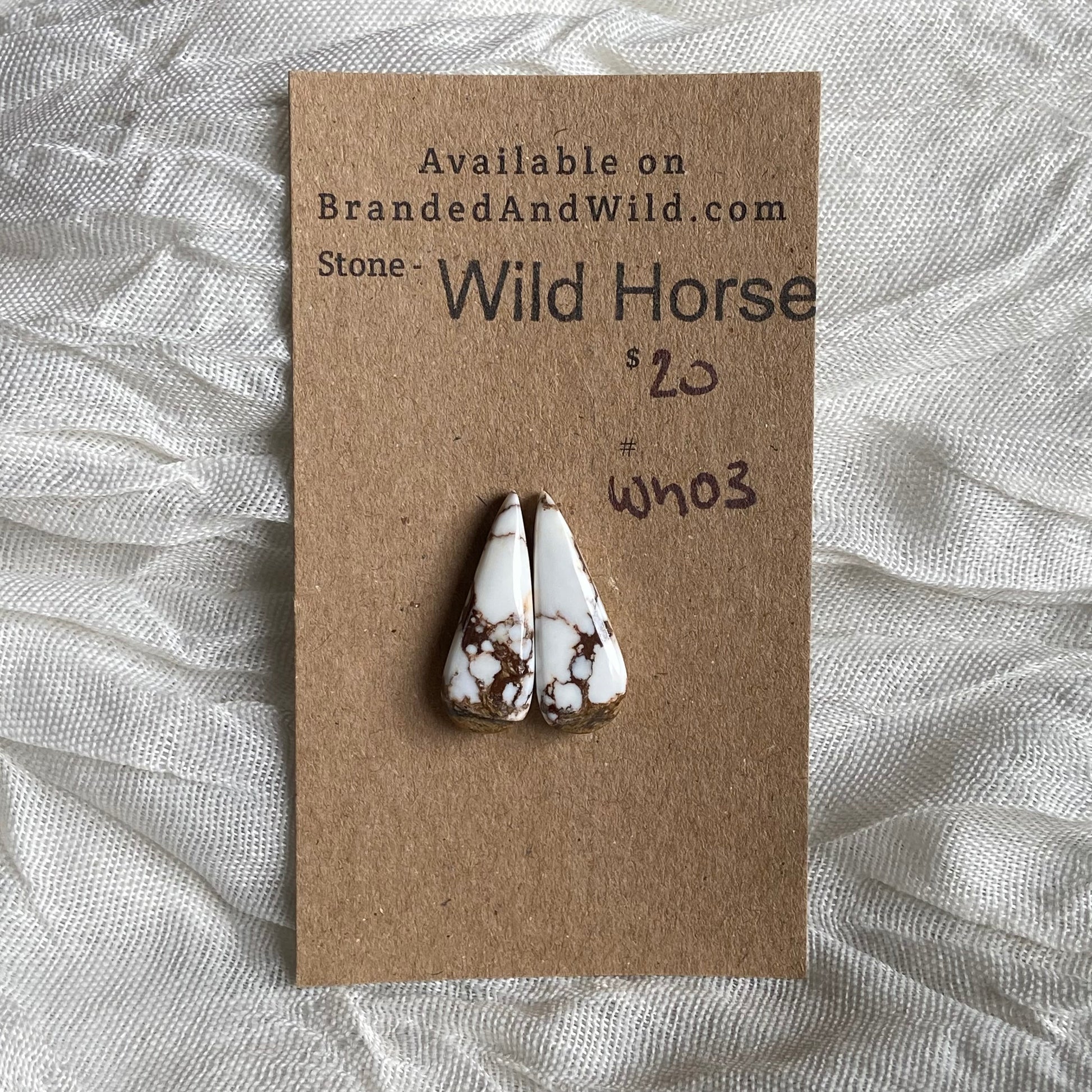 Wild Horse Cabochon - WH03 EE09740C-FBE5-4554-A98F-DD344D72DE62 Brandedandwild.com