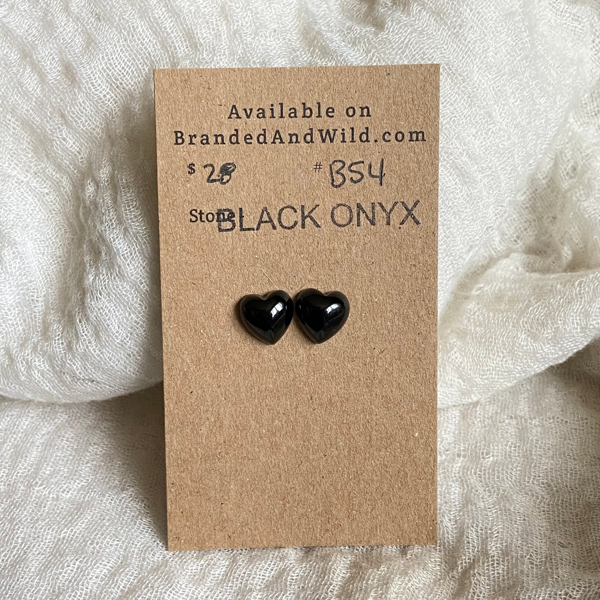 Black Onyx Cabochon - B54 EE0CCDB1-9E3B-4787-B807-6AE537B1AEAD Brandedandwild.com