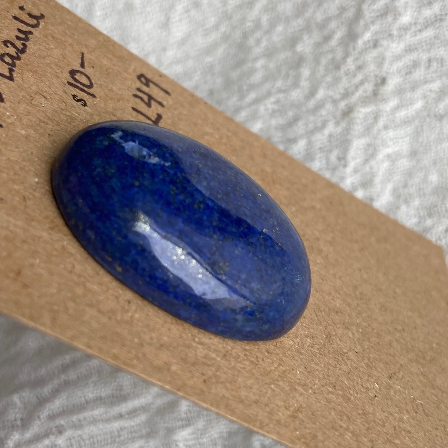 Lapis Lazuli Cabochon -Drilled- LL49