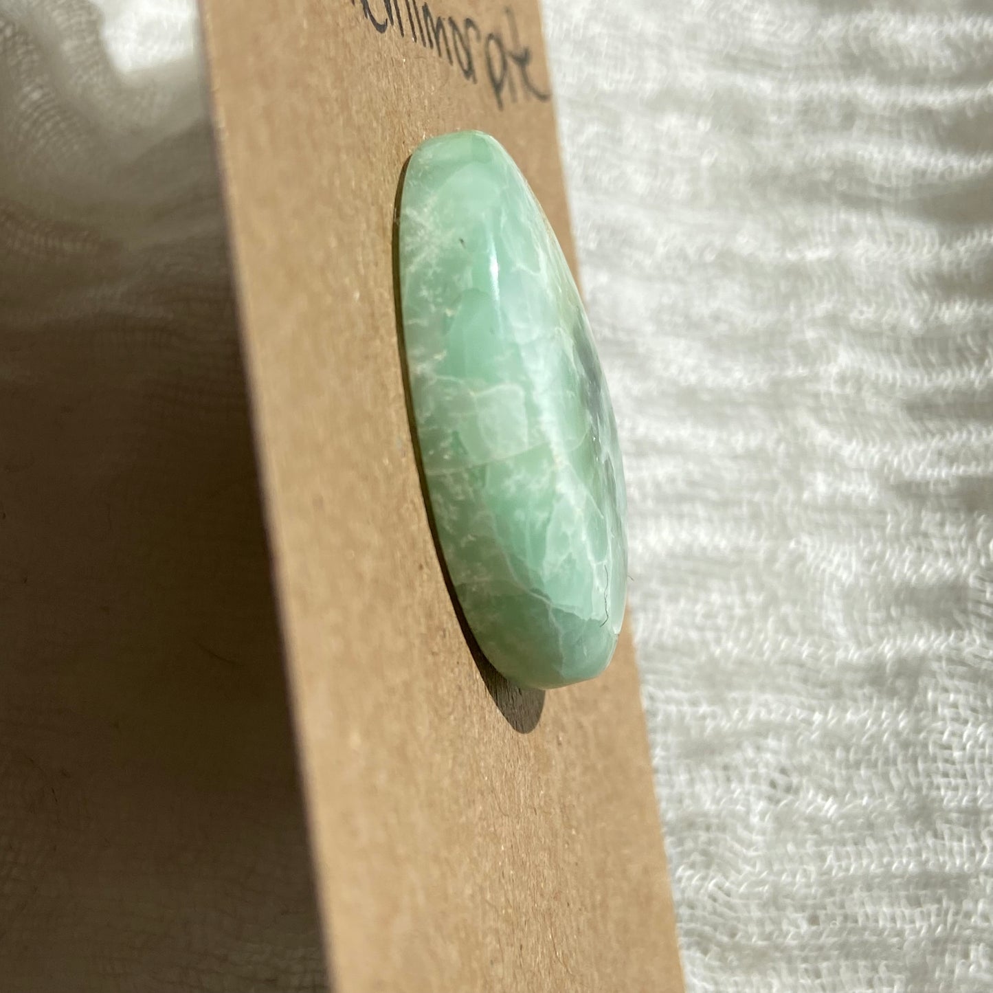 Hemimorite Cabochon - H01
