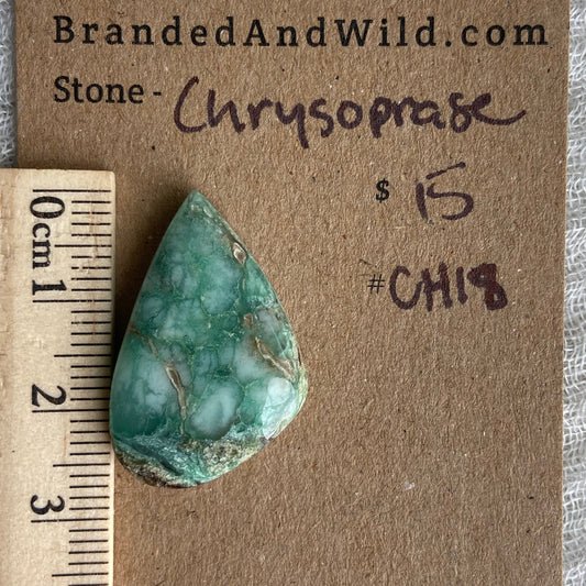 Chrysoprase Cabochon - Ch18