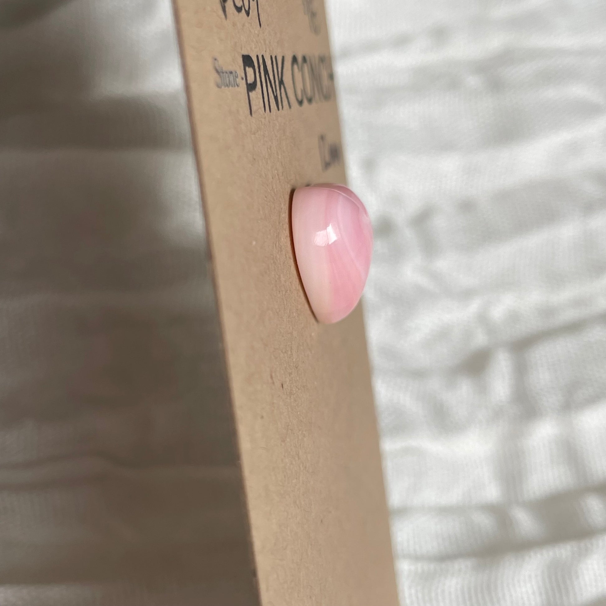 Pink Conch Cabochon - PC09 EE4F07D7-EAB1-4A73-9279-9D01A66DC374 Brandedandwild.com