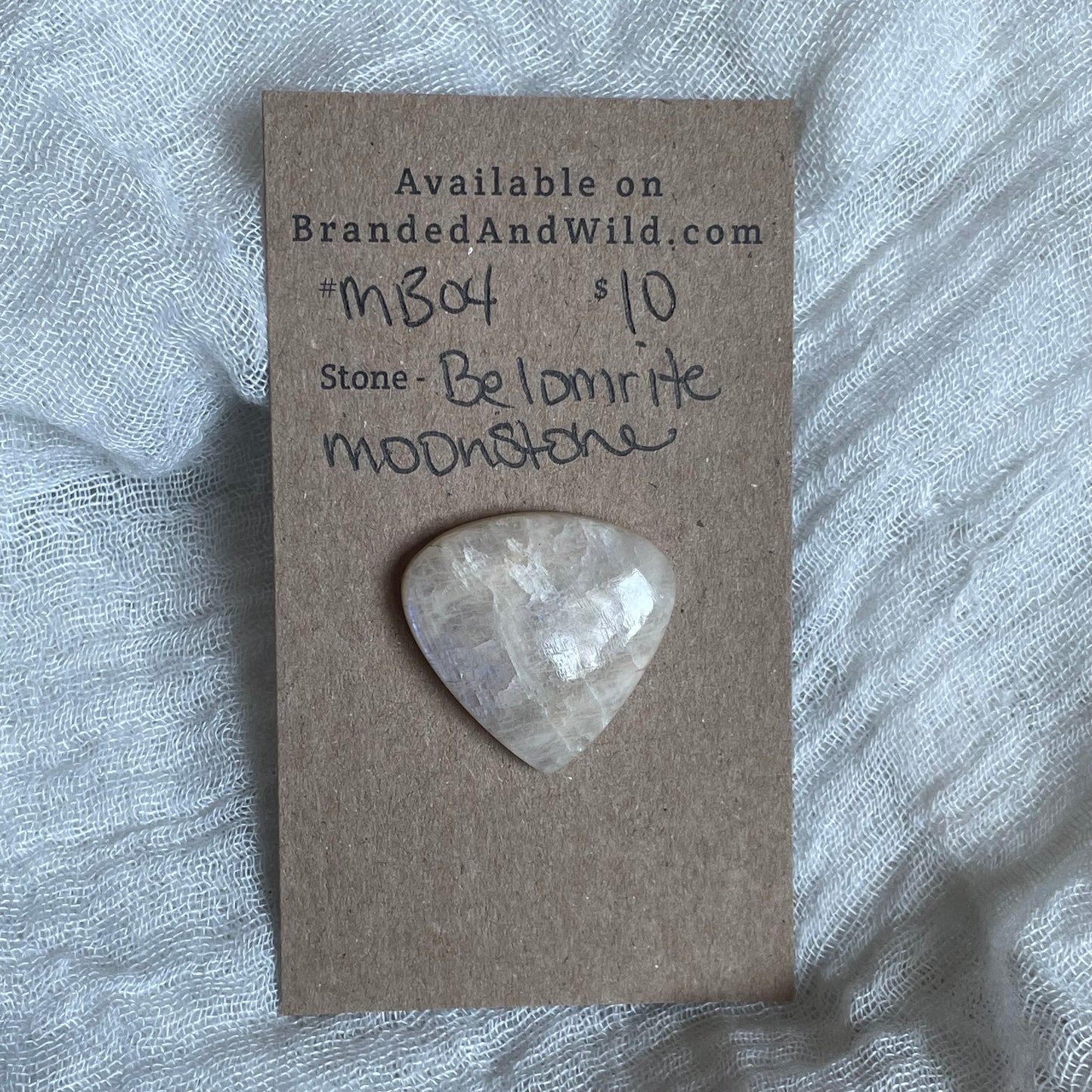 Belomrite Moonstone Cabochon - MB04