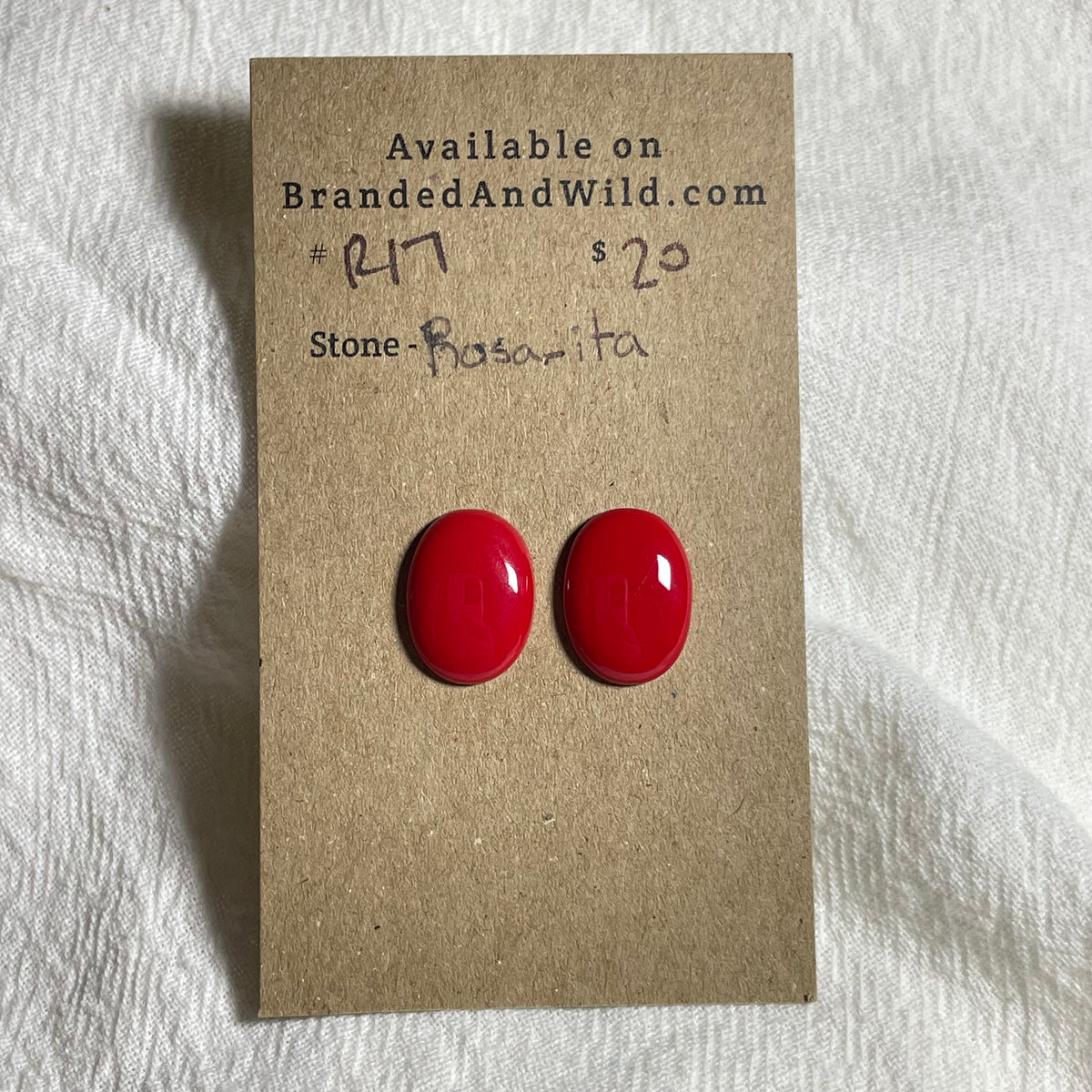 Rosarita - Cabochon - R17 EEC1C07A-920E-4CE2-8836-1AE8A24F62D3 Brandedandwild.com