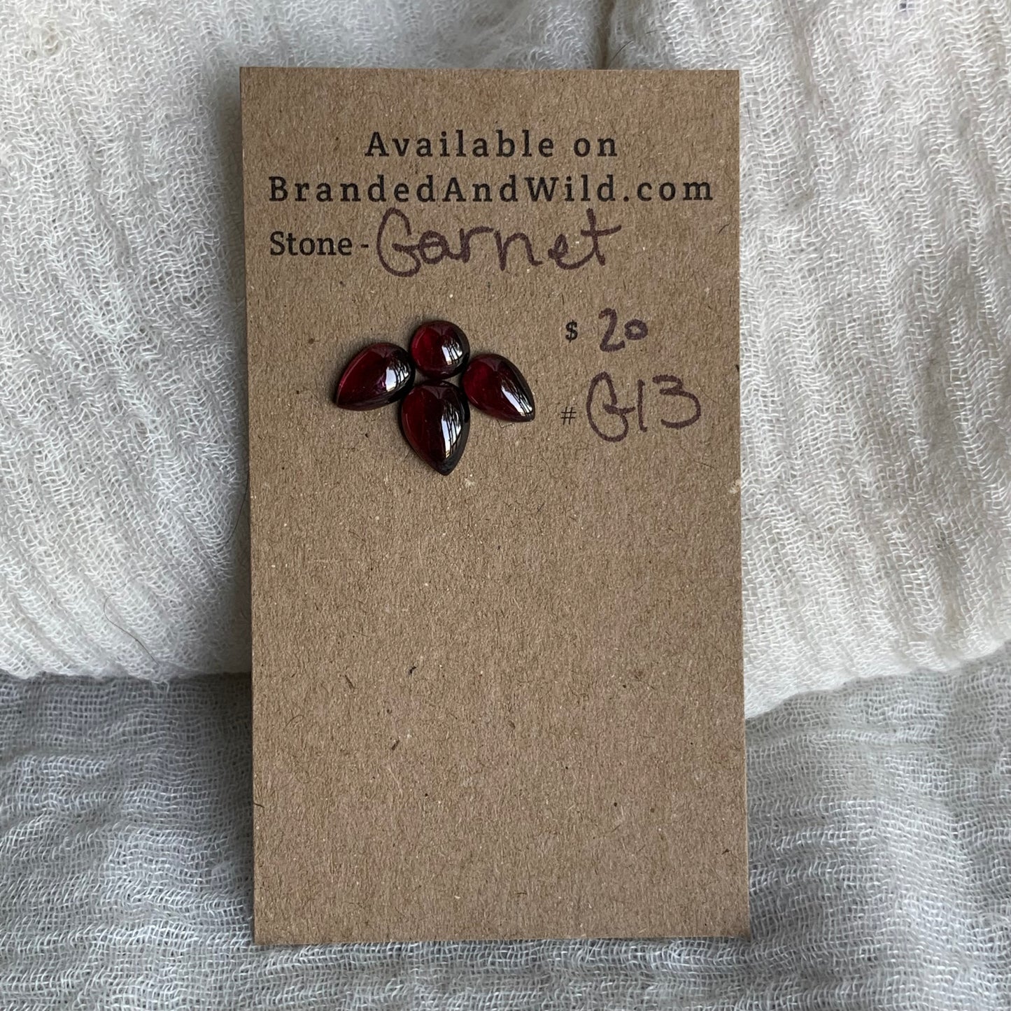 Garnet Cabochon - G13