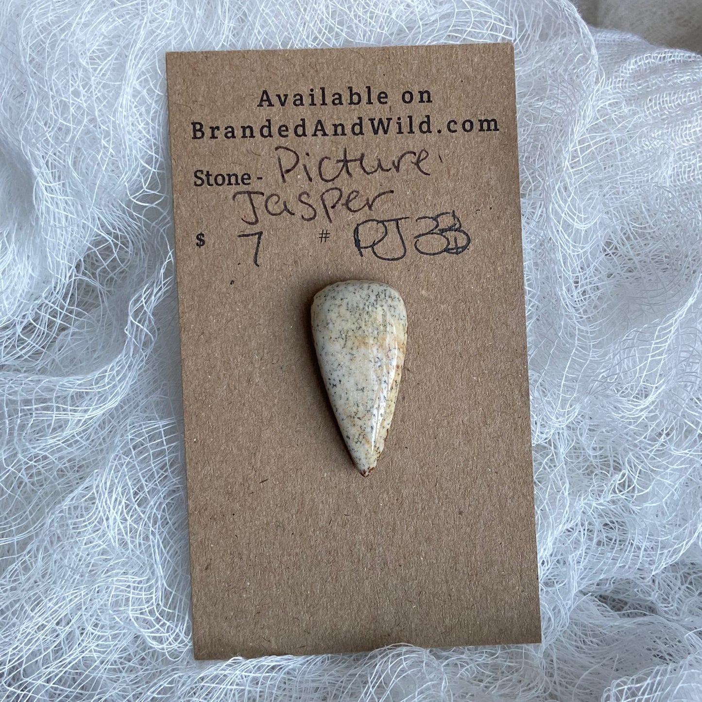 Picture Jasper Cabochon - PJ33