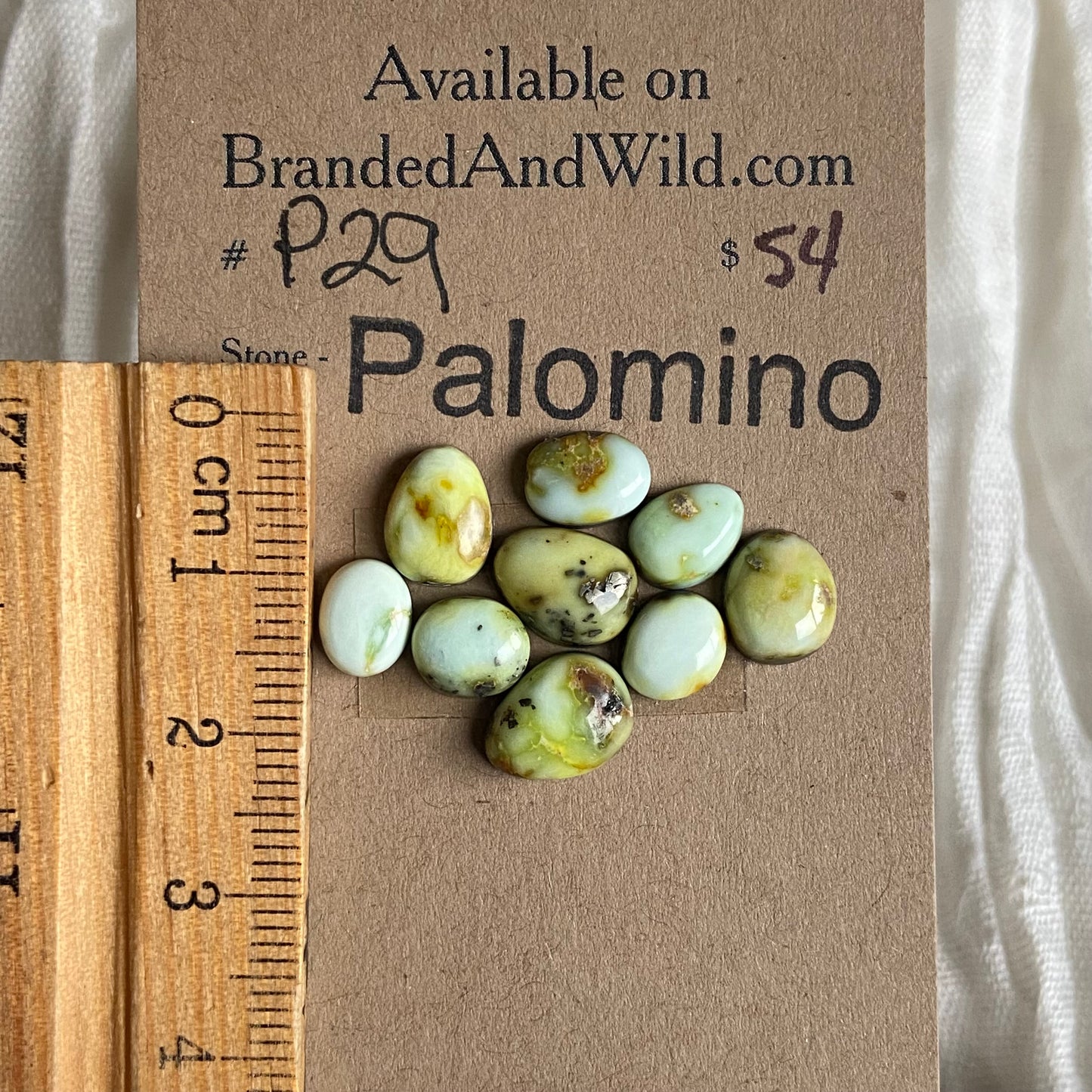 Palomino Cabochon - P29 EF0E50B2-6AAD-4DB6-B783-26CC27B1BA16 Brandedandwild.com