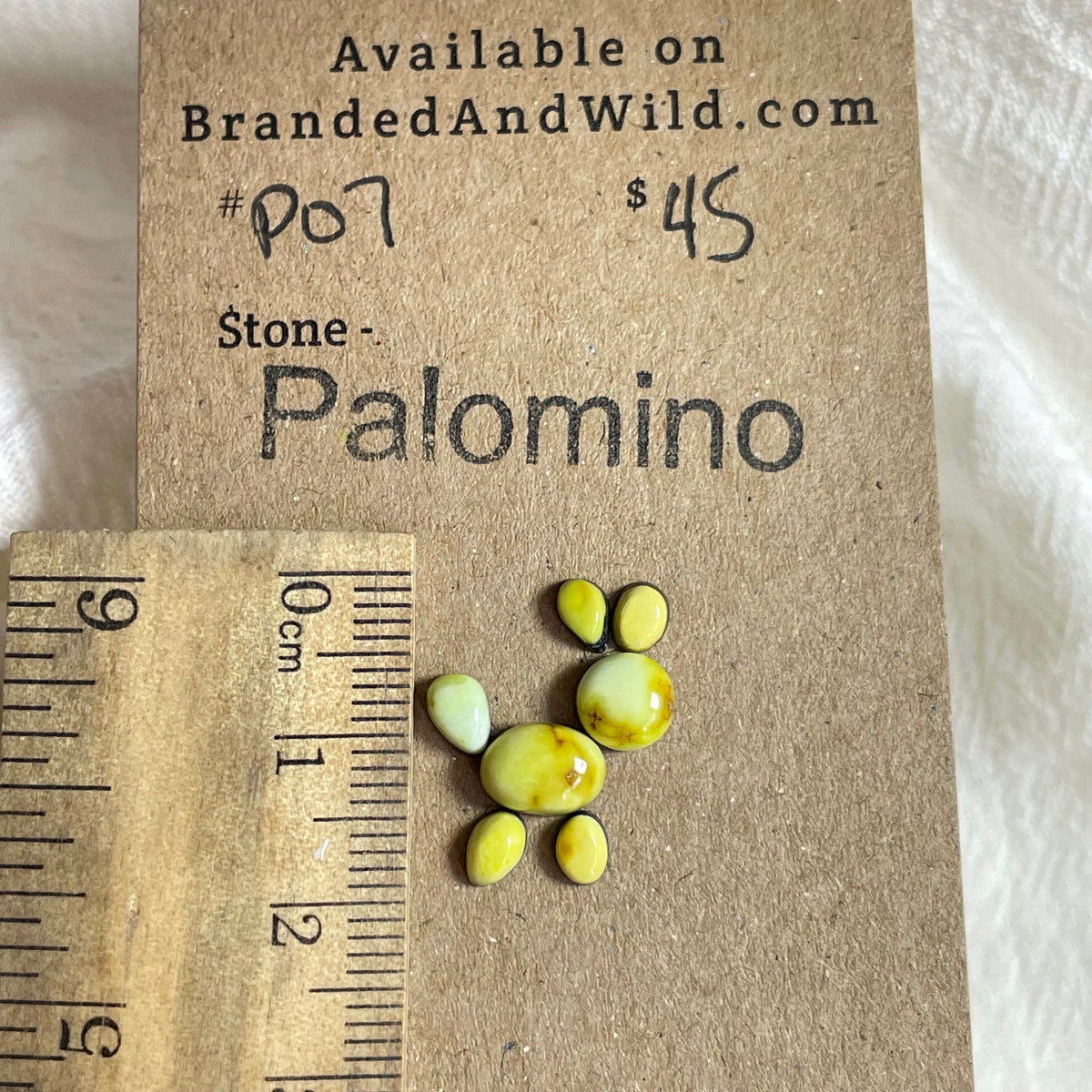 Palomino Cabochon - P07 EF437F2D-7273-47FE-A5FE-9EFAA141C06C Brandedandwild.com