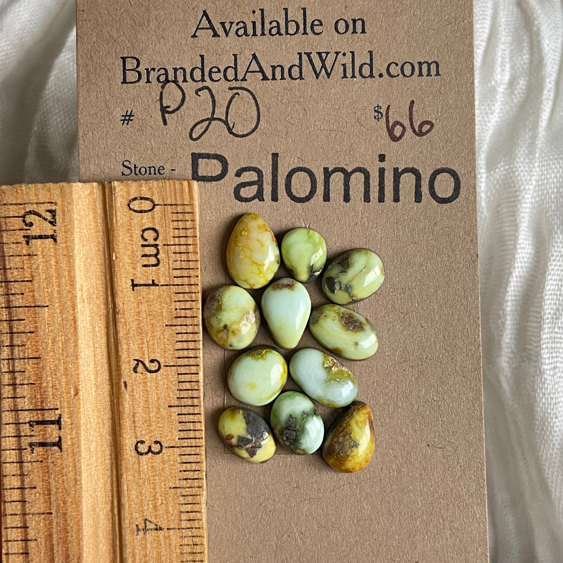 Palomino Cabochon - P20 EF57DC6C-F99E-4820-B1EB-B906CB84C715 Brandedandwild.com