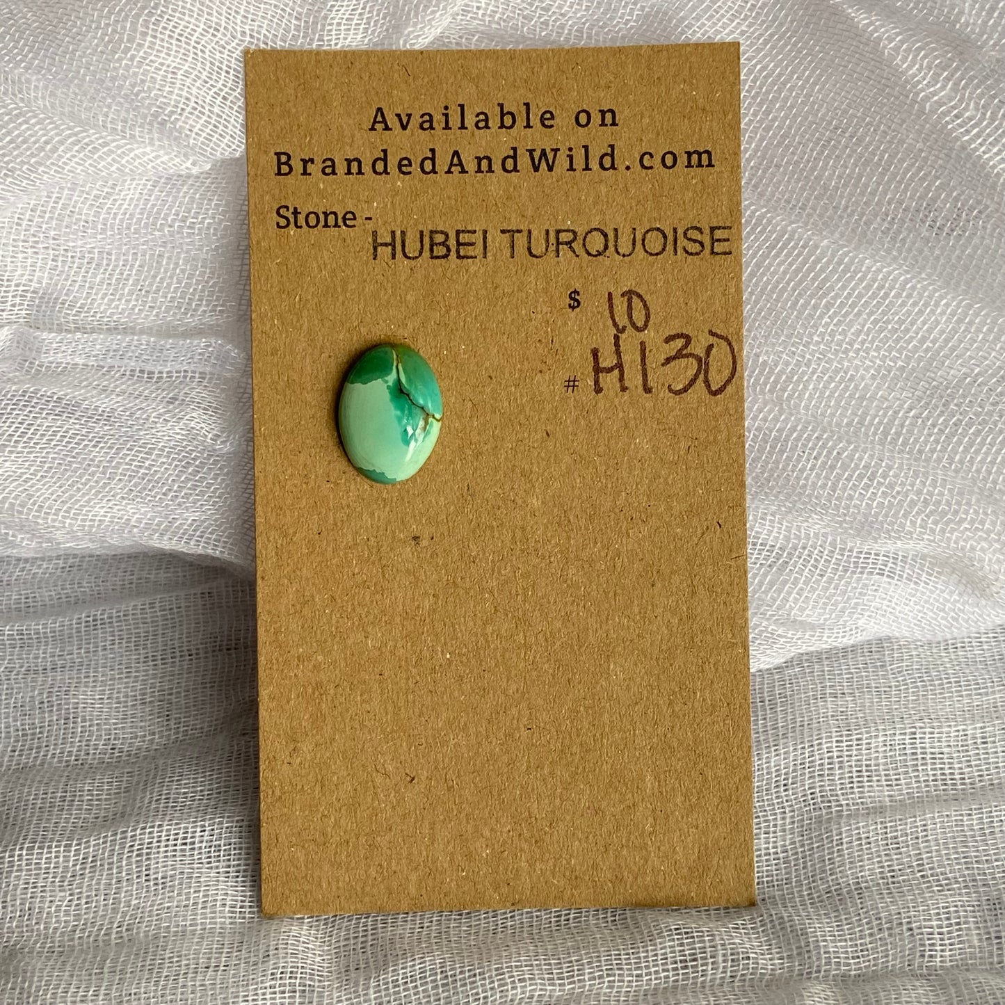 Hubei Turquoise Cabochon - H130