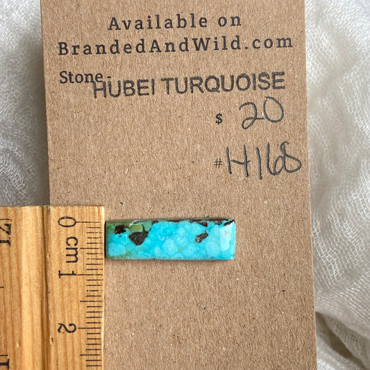 Hubei Turquoise Cabochon - H168 EF7483AE-18C1-4BBE-A922-ADFE6D5E7CC6 Brandedandwild.com