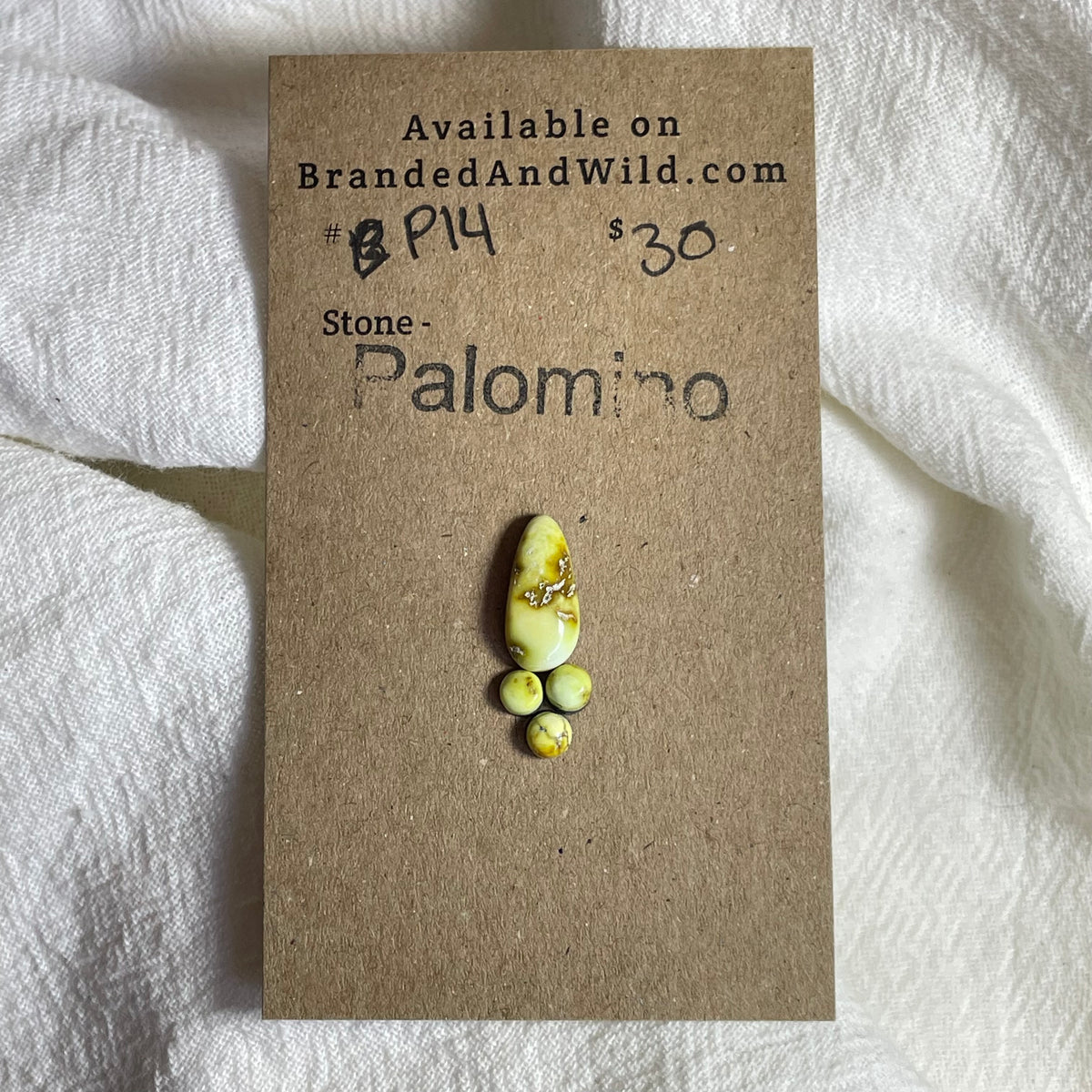Palomino Cabochon - P14 EF86ECE9-11FE-4E76-8B67-DC286944864F Brandedandwild.com